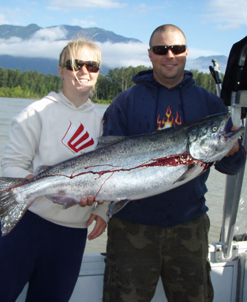 salmon fishing photos